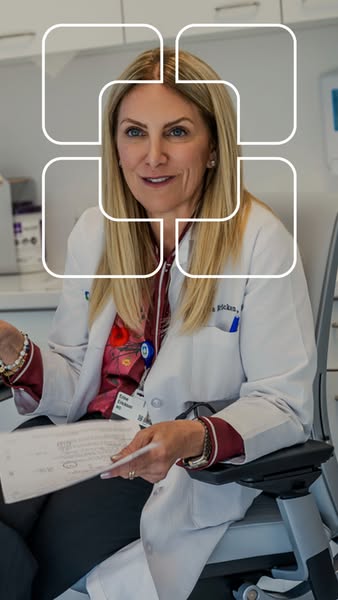 This ad features a doctor discussing her expertise to attract the target audience.