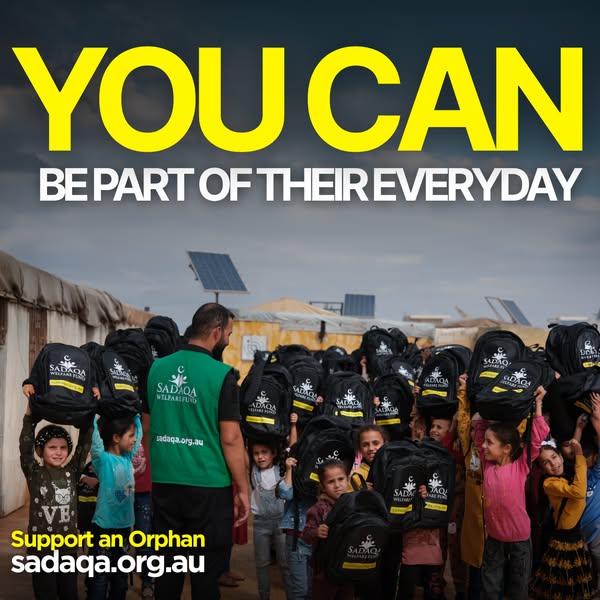 Sadaqa Welfare Fund ad