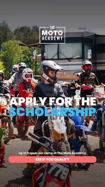 The Moto Academy ad