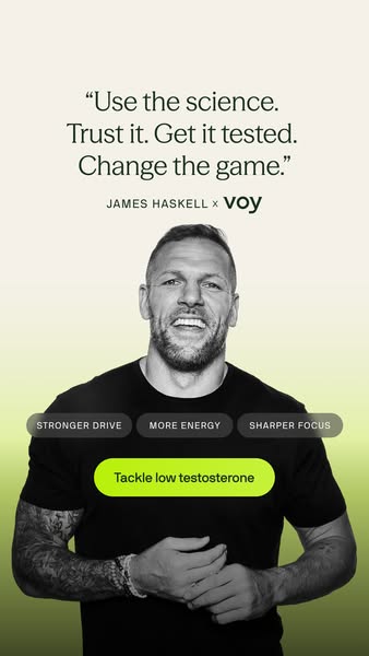 James Haskell ad