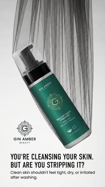 Gin Amber Beauty ad