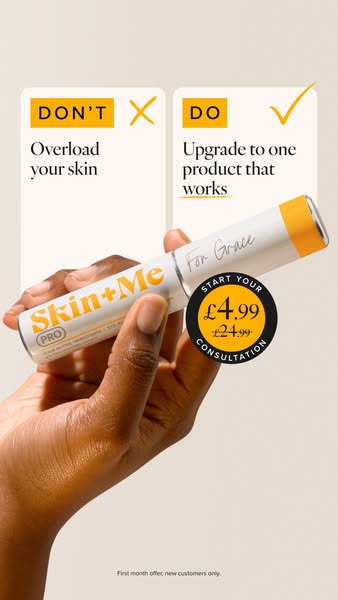 Skin + Me ad