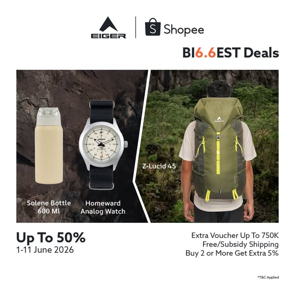 Eiger Adventure Official Store ad