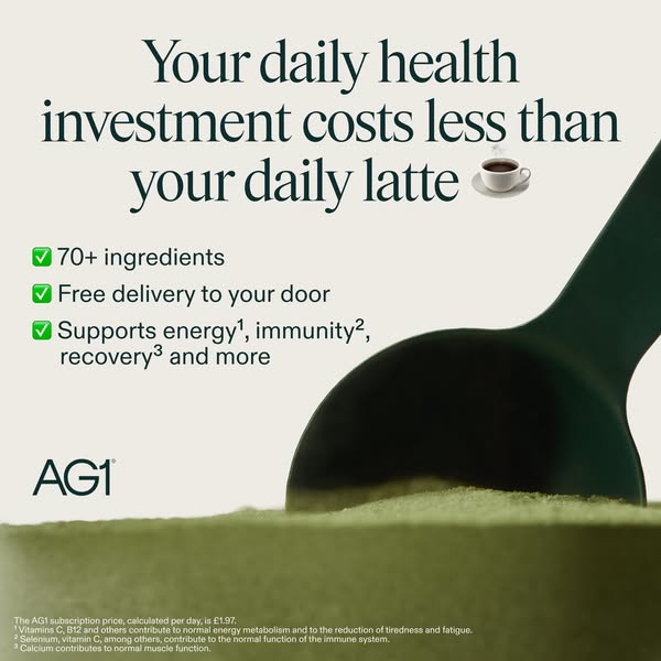 AG1 by Athletic Greens ad