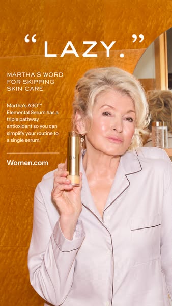 Martha Stewart ad