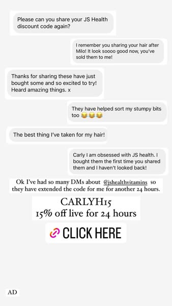 I am Carly Harris ad