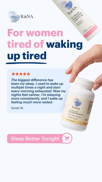 Raena Health & Hormones ad