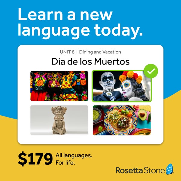 Rosetta Stone ad