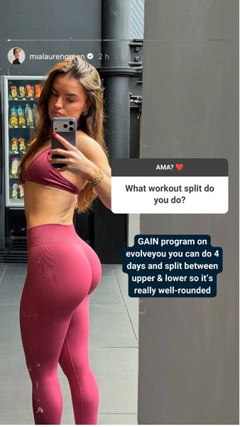MIA GREEN ad