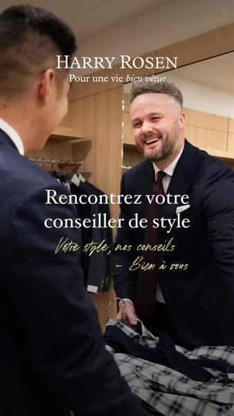 Harry Rosen Inc ad