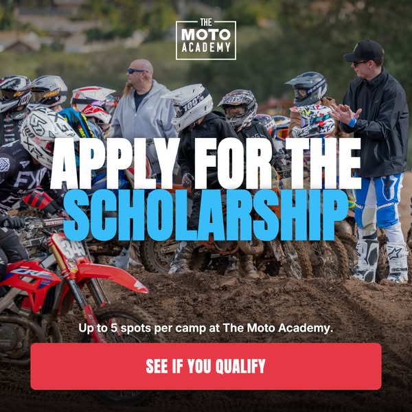 The Moto Academy ad