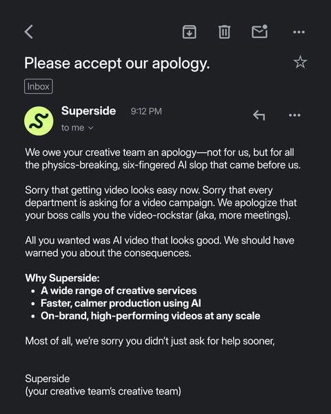 Superside ad