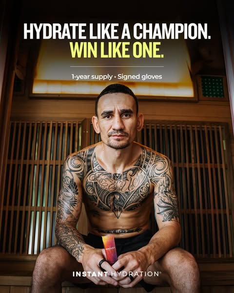 Max "Blessed" Holloway ad