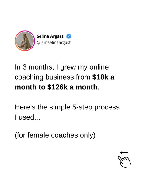 Selina Argast ad