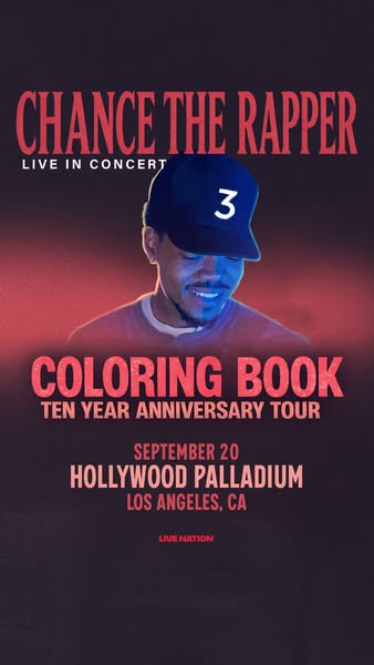 Chance The Rapper ad