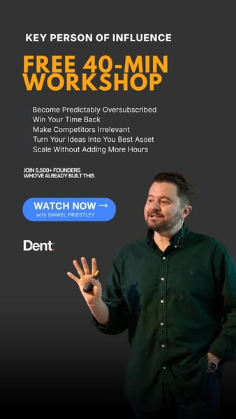Daniel Priestley ad