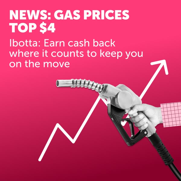 This ad uses the pain point of rising gas prices to offer the cashback app, Ibotta, as a solution to help the consumer e