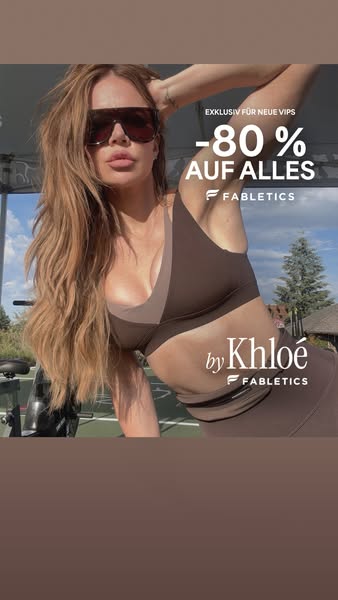 Khloé Kardashian ad