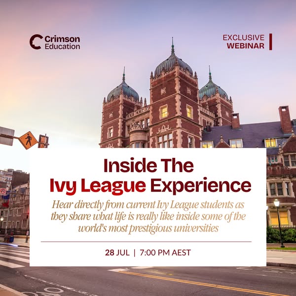 Crimson Education ad