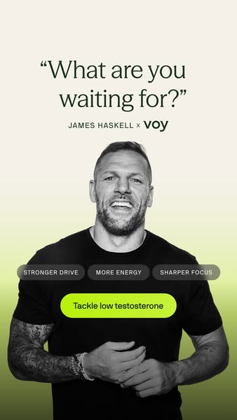 James Haskell ad