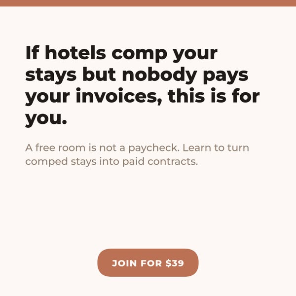 Professional Traveler ad
