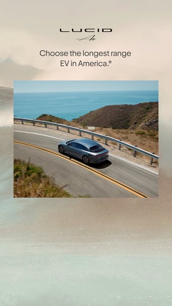 Lucid Motors ad