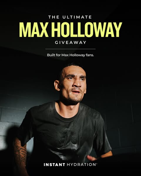 Max "Blessed" Holloway ad