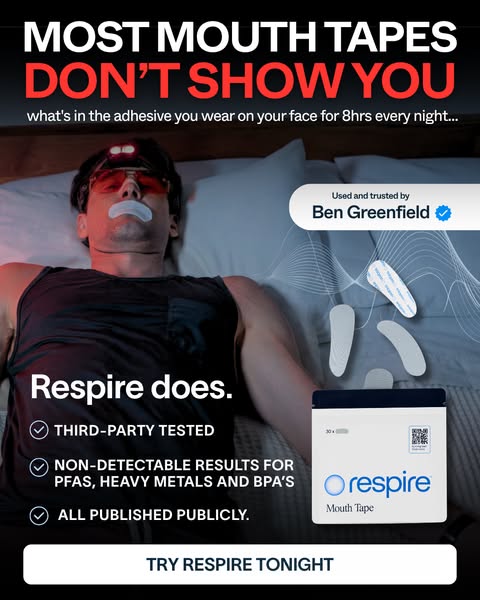 Ben Greenfield ad