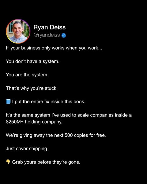 Ryan Deiss ad