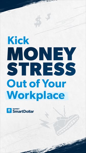 This ad for Ramsey SmartDollar uses a dynamic, eye-catching headline and graphic elements to draw attention to the probl