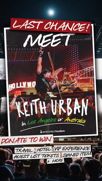 Keith Urban ad