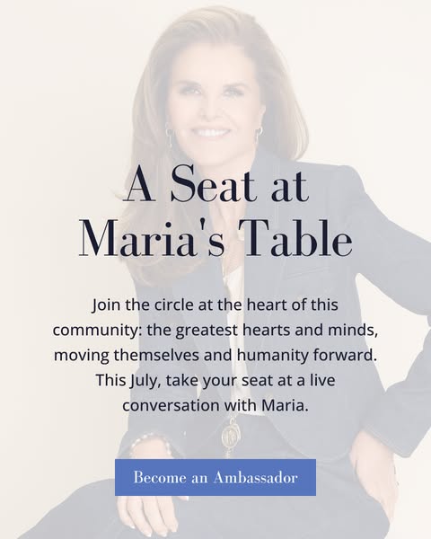 Maria Shriver ad