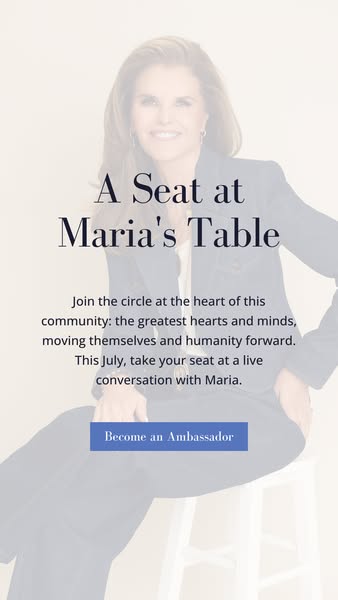 Maria Shriver ad