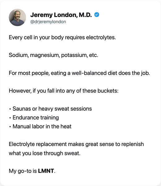 Dr. Jeremy London, MD ad