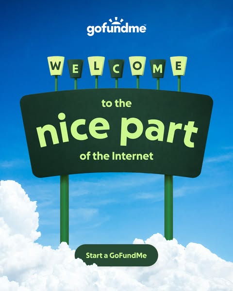 This ad features a billboard in the sky that welcomes people to the nice part of the internet and encourages them to sta