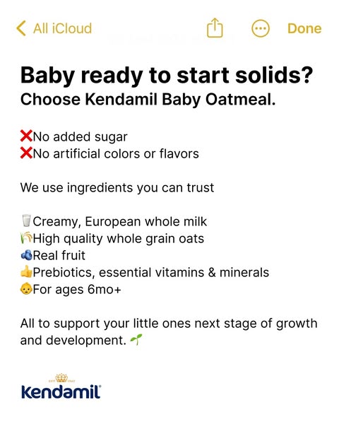 kendamil.usa ad