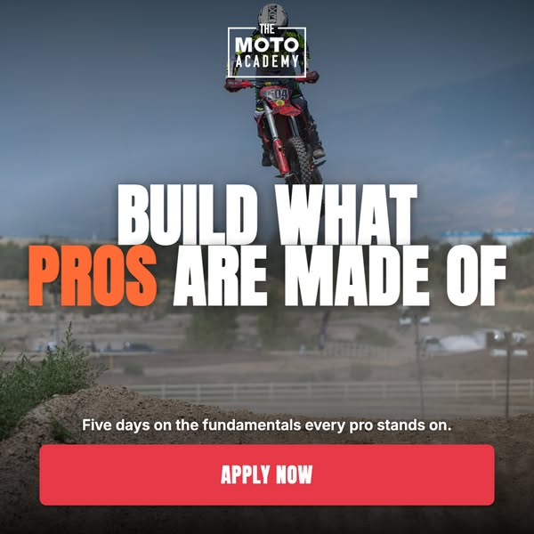 The Moto Academy ad