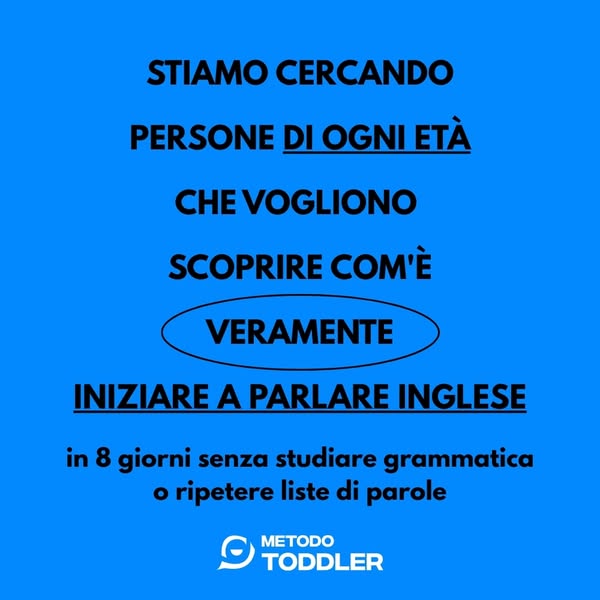 Fabio Maccagnan - Metodo Toddler ad