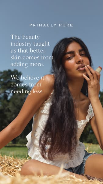 Primally Pure Skincare ad