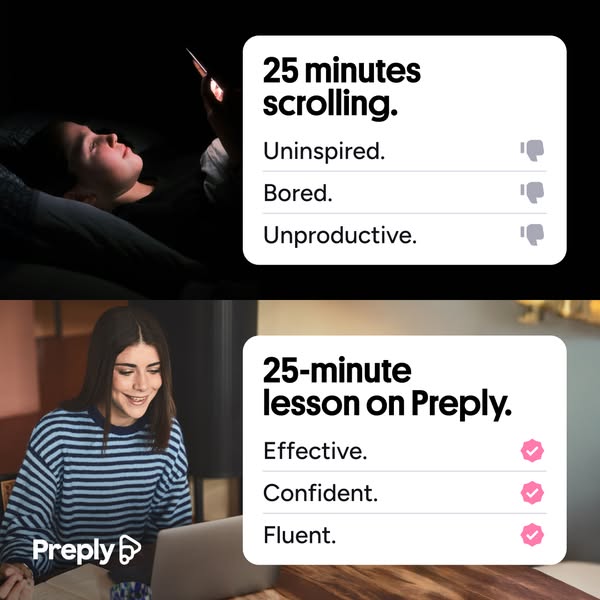 Preply ad