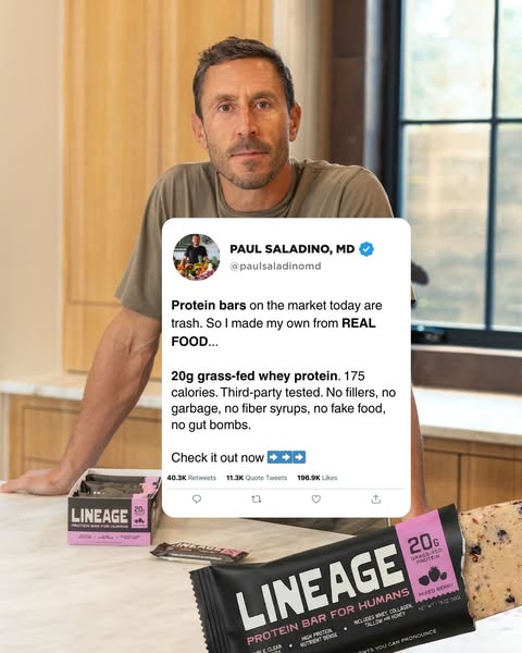 Paul Saladino MD ad
