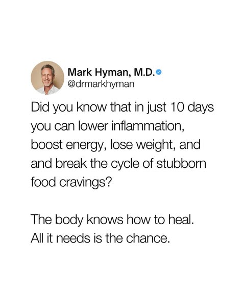 Mark Hyman, MD ad