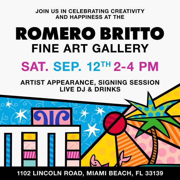 Romero Britto ad