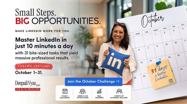 Elite Recruiter - Deepali Vyas ad