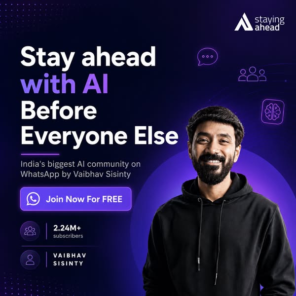 Vaibhav Sisinty ad