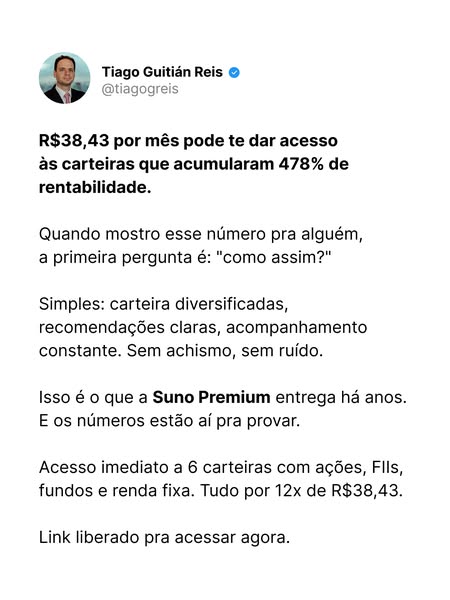 Tiago Reis ad