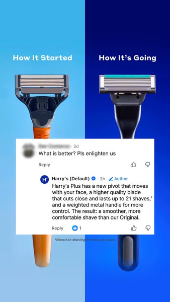 Harry's ad