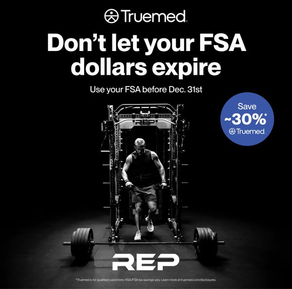 This ad for Truemed encourages customers to use their FSA dollars before they expire on December 31st. The ad features a