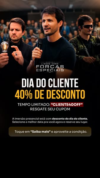 Pense como Forças Especiais ad