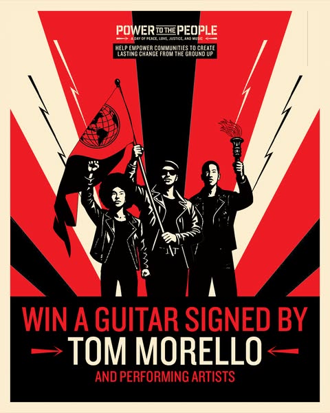 Tom Morello ad